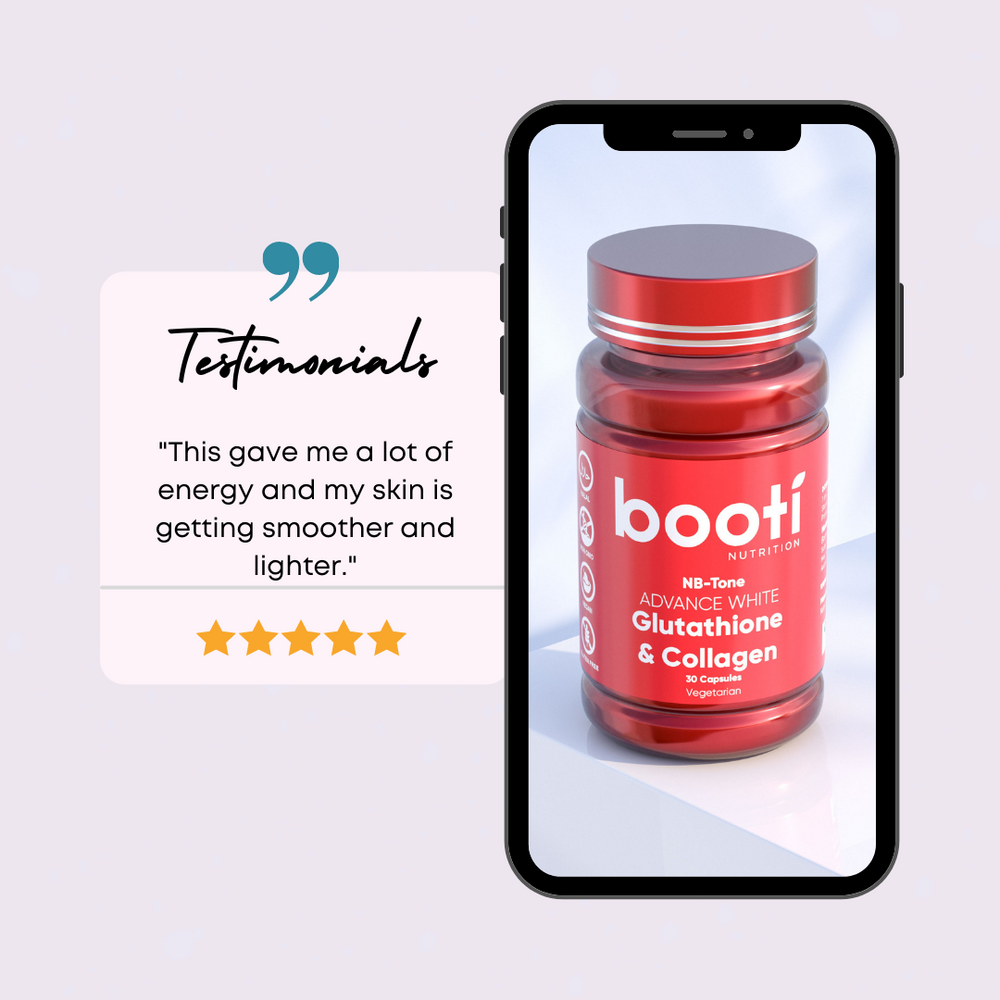 BootiNutrition Glutathione Capsules: The Secret to Younger and Smooth Skin?